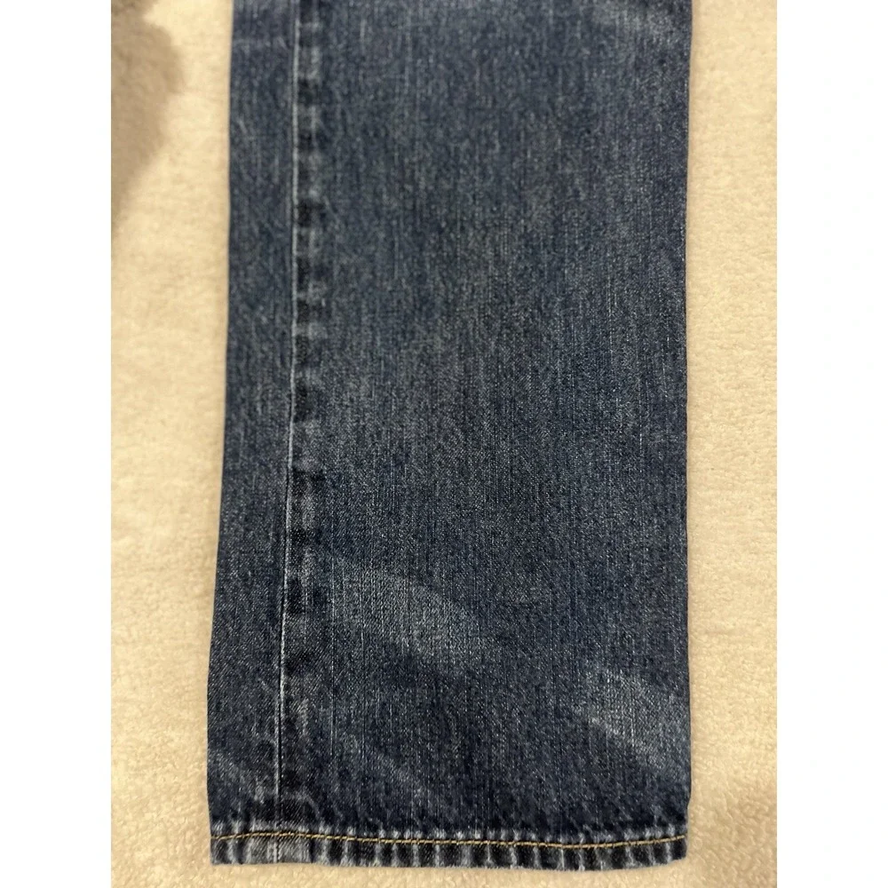Vintage Men's Polo Ralph Lauren Hampton Straight Selvedge Jeans Size‎ 34x30 Blue
